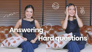 ANSWERING HARD QUESTIONS | Francine Diaz