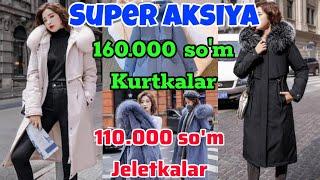 Bunaqasi bo'lmagan 110.000 so'mdan Jeletkalar 160.000 so'mdan kurtkalar