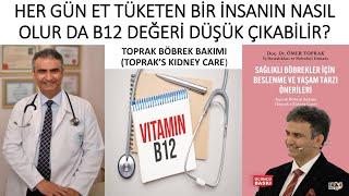 HER GÜN ET TÜKETEN BİR İNSANIN NASIL OLUR DA B12 VİTAMİNİ DÜŞÜK ÇIKABİLİR?