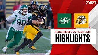 Saskatchewan Roughriders vs. Hamilton Tiger-Cats | CFL HIGHLIGHTS