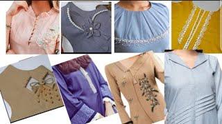 Trendy kurti neck design 2024 | Latest neckline for girl dress | gale k design new style.