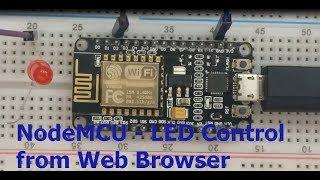 NODEMCU - Arduino Core 2.LED ON/OFF from WebBrowser