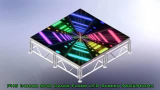 p5 indoor dance floor led display screen