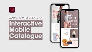 Create a mobile catalogue with interaction, scrolling frames in Adobe InDesign