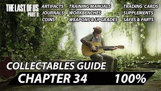 Last Of Us 2 - Chapter 34 -  All Collectables Location - Full Guide 100%