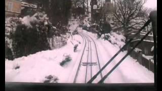 Eine Fahrt mit der Standseilbahn Die Loschwitz - Weißer Hirsch!