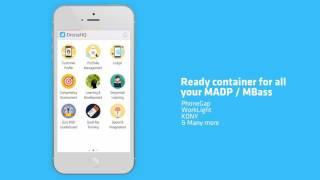 DronaHQ Container Mobile App for Enterprise
