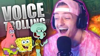 Spongebob Voice Impressions! (Amazing Reactions!)