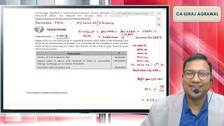 RTP Discussion ICAI - Income Tax - Case Scenario Based MCQ - CA Inter Jan 2025 [Sagar LLP & Ganesh]