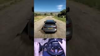 AUDI RS 4 Logitech G920 Wheel Gameplay - FORZA HORIZON 5