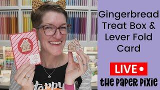  Gingerbread Treat Box & Lever Fold Card - Episode 351