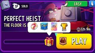 match masters the floor is lava solo challenge perfect heist | match masters