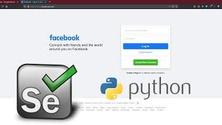 Facebook login automation using python selenium