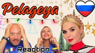 Пелагея- Под ракитою Pelageya -  Reaction and Analysis  Italian And Colombian 