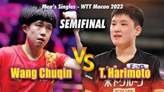 HARIMOTO vs Wang CHUQIN | Semifinal WTT Macao 2023 | Tenis Meja Dunia