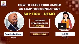 How to Start Your Career as a SAP FICO Consultant - SAP FICO DEMO