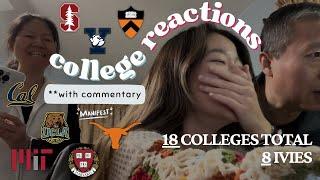 COLLEGE DECISION REACTIONS 2024 (likely letter, ivies, mit, stanford, t5)