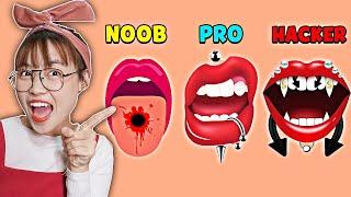 Hà Sam Lần Đầu Làm Nhân Viên Xỏ Khuyên Môi Cho Khách Và Cái Kết Trong Game Piercing Parlor