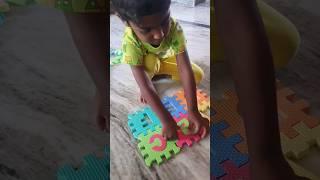 Playing to learning method part-1. #kidsplay #alphabeticalpuzzle #puzzlegame #prenursery #usefultoys