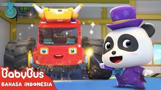 Pesulap Bayi Panda & Mobil Monster | Lagu Mobil Monster | Lagu Anak-anak | BabyBus Bahasa Indonesia