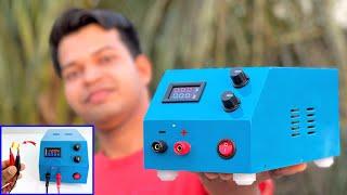 How To Make Variable Power Supply || All in One Lab Bench Power Supply कैसे बनाएं