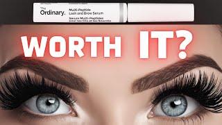 Is THE ORDINARY lash and brow serum WORTH IT?