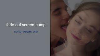 ghost screen pump - vegas pro tutorial