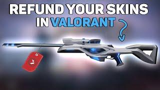 HOW TO REFUND SKINS IN VALORANT [2022]