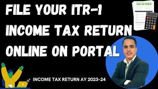 How to file Income Tax Return Online on Portal ? A Convenient Online Process #incometaxreturn