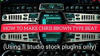 HOW TO MAKE RNB TYPE BEAT USING FL STUDIO 20 STOCK PLUGINS ONLY(Beginner tutorial part 1)