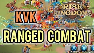 KVK RANGED COMBAT! See how to use Engineering commanders in KvK! Siege rok Rise of Kingdoms