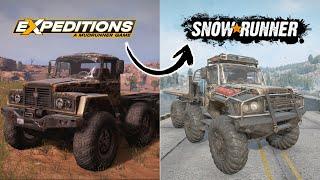 NEW Expeditions Trucks In SnowRunner!?