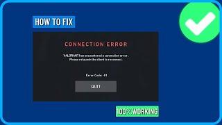 How to Fix Valorant Connection Error Van-81 (2024)