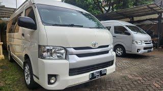 DP 70 JUTA BAWA PULANG HIACE COMMUTER 2017 PUTIH LOW KILOMETER (190.000)