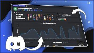 How to Check ALL your Discord STATS (2022)