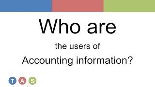 Who are the users of Accounting information?