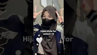 Hijab style for school️||#hijab #hijabi #hijabtutorial #islam #islamic#recommended #trendingshorts