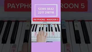 Payphone - Maroon 5 (Piano Tutorial) #payphonemaroon5 #easypianotutorial #summypiano