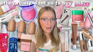 criticizing new “VIRAL” makeup and skincare releases from sephora and ulta | are they worth it?? 