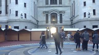 Winter in Philadelphia. Christmas. City Hall