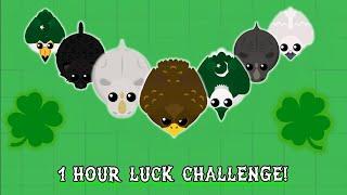 LEGENDARY 1 HOUR LUCK CHALLENGE in MOPE.IO