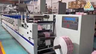 Fully Servo Controlled Flexographic Printing Machine | Printing on HGL Lamitube at 90-120 Meters/Min