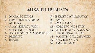 Misa Filipinista Collection - IFI Mass Songs