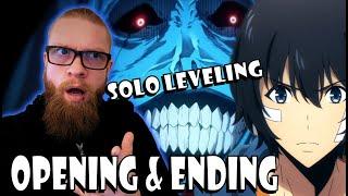 For REAL?! Solo Leveling Opening and Ending Reaction