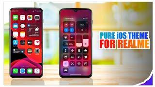 Pure iOS 14 Theme For Any Realme Device | ios 14 theme for realme ui