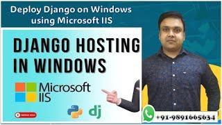 Deploying Django App on Windows IIS: Step-by-Step Guide