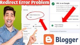 Solve Redirect Error In Blogger | Redirect Error & No Indexing Problem | Digital Monis