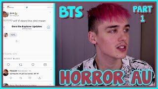 [BTS HORROR AU] HORROR THE EXPLORER REACTION / READTHROUGH [PART 1]