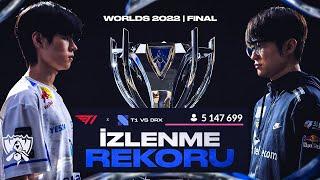 LOL TARİHİNİN EN ÇOK İZLENEN MAÇI | T1 VS DRX WORLDS 2022 FİNAL ANALİZ