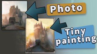 Painting Photo Studies TIPS - and I use Clip Studio Paint